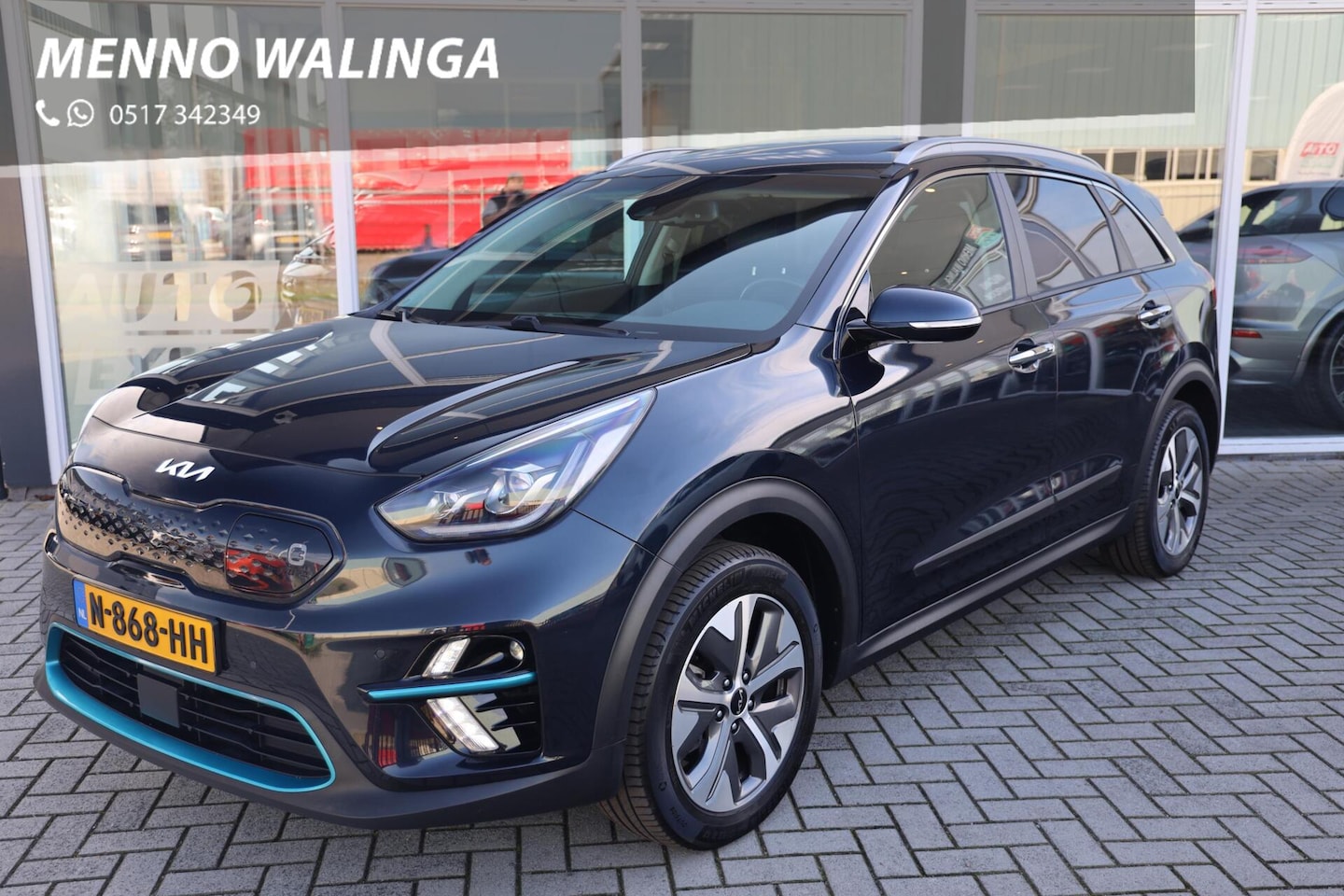 Kia e-Niro - DynamicPlusLine 64 kWh|Schuif-kanteldak|Stoelverwarming|Camera|Clima|Cruise|Telefoon - AutoWereld.nl