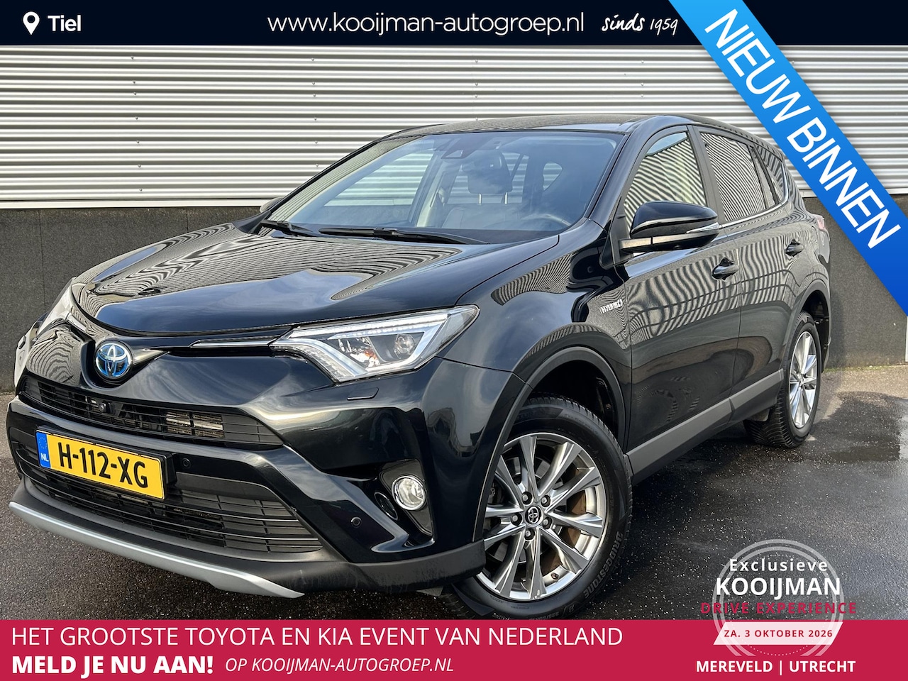 Toyota RAV4 - 2.5 Hybrid AWD Executive Trekhaak, Navigatie, Lederen bekleding, Dodehoekdetectie, 360" Ca - AutoWereld.nl