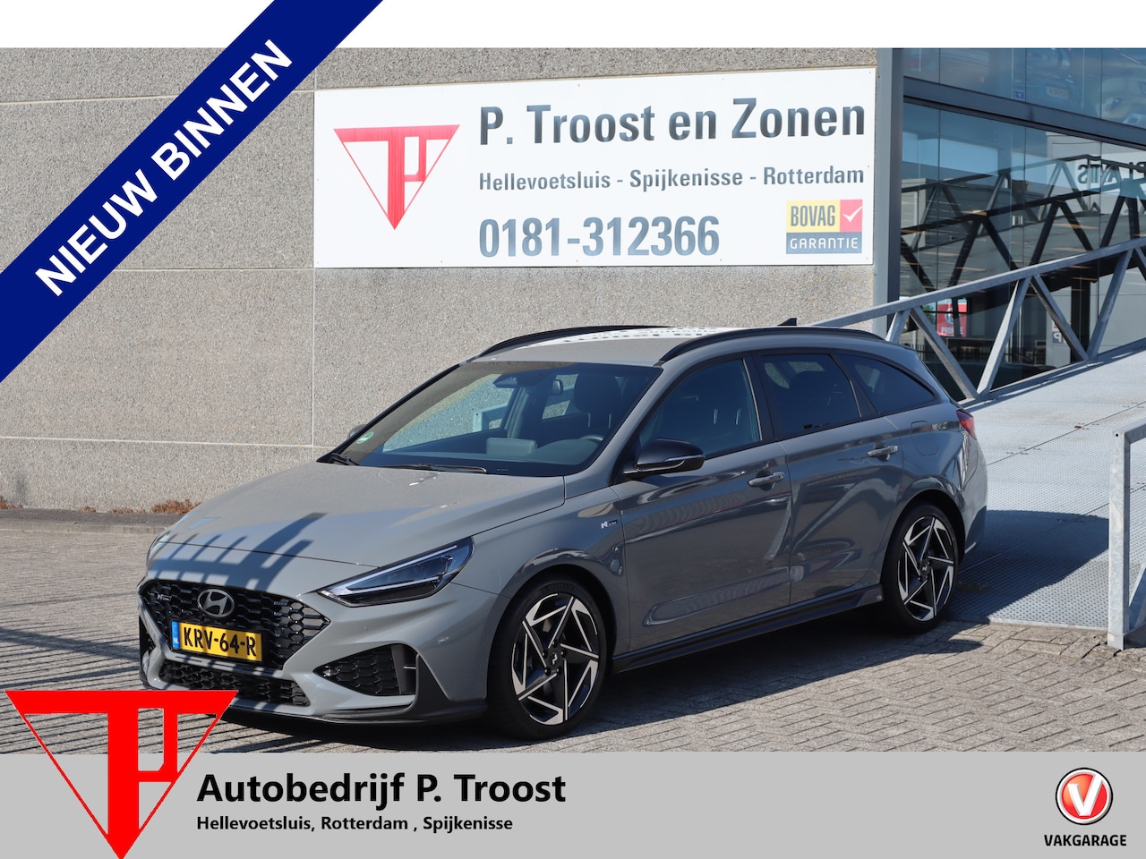 Hyundai i30 Wagon - 1.5 T-GDi MHEV N Line Apple carplay/Achteruitrijcamera/Stoelverwarming/Lane assist/Adaptie - AutoWereld.nl