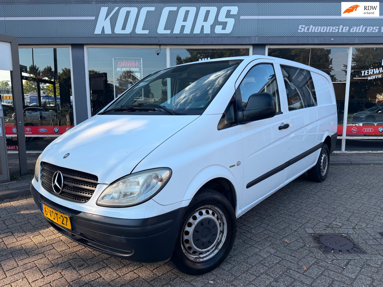 Mercedes-Benz Vito - 109 CDI 320 Lang HD Amigo dubbel cabine - AutoWereld.nl
