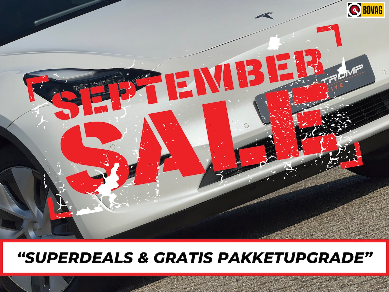 Tesla Model Y - Long Range AWD 75 kWh - Pearl White - Panorama/Leder - SOH 91% - AutoWereld.nl
