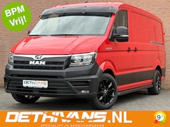 MAN TGE - 3140 140PK L3H2 Aut. / 2x Schuifdeur / Inrichting / Euro6