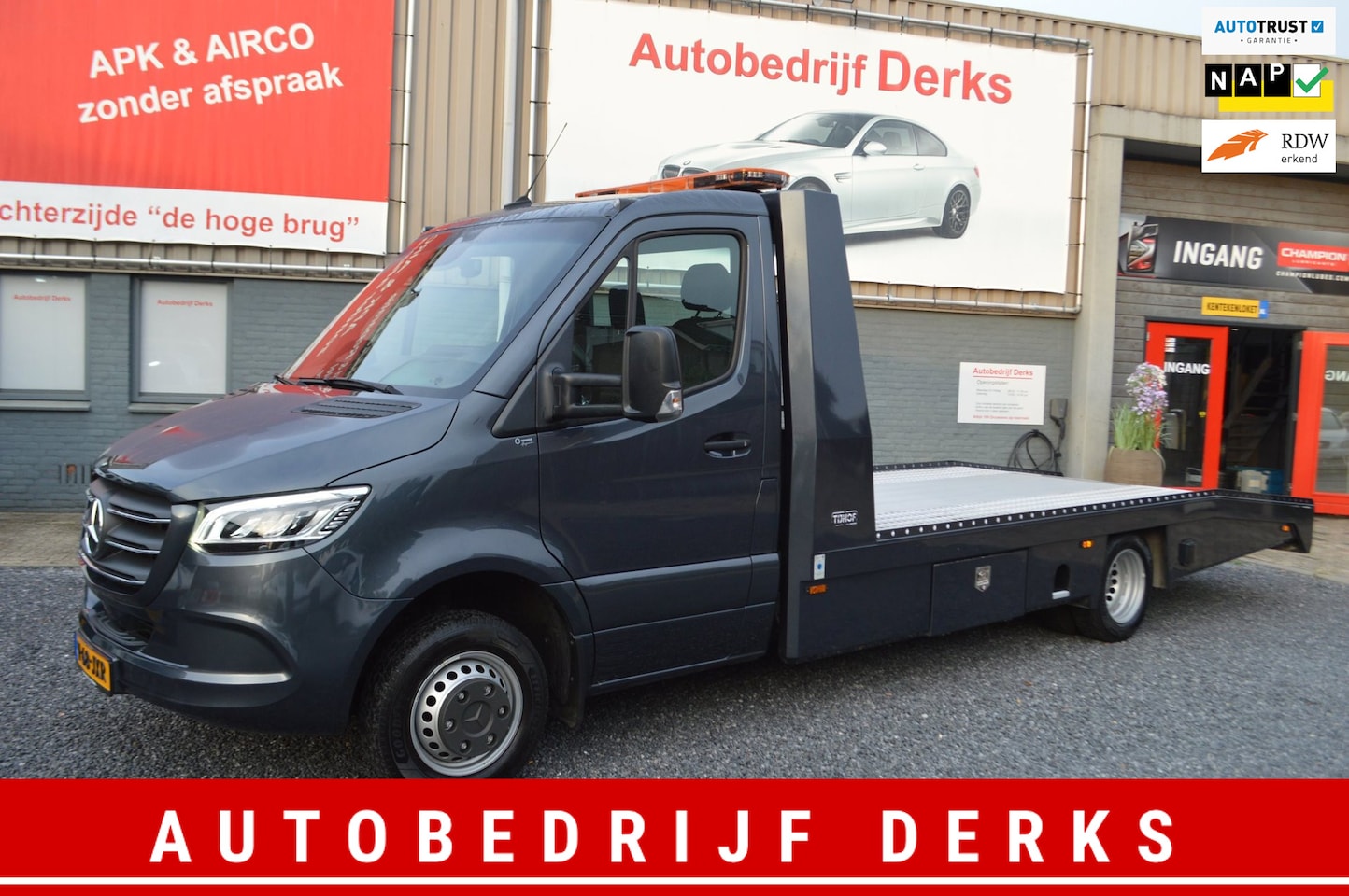 Mercedes-Benz Sprinter - 519 1.9 CDI L3 | AUT | Tijhof | Navi | Led | Carplay | INC aanhanger Tijhof - AutoWereld.nl