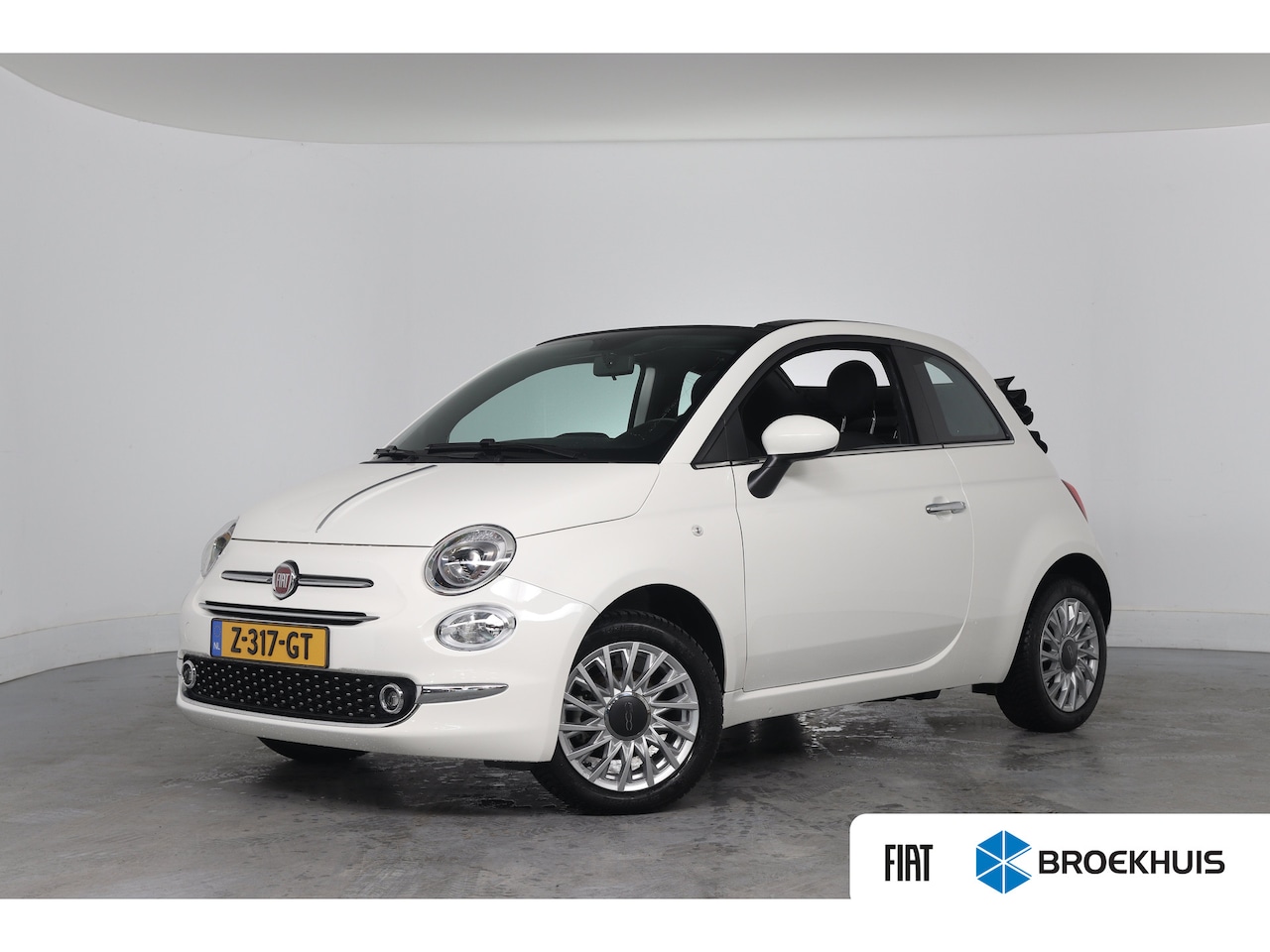 Fiat 500 C - 1.0 Hybrid Cabrio Dolcevita Finale | 1e Eigenaar! | Dealer Onderhouden! | Navi By App | Cr - AutoWereld.nl