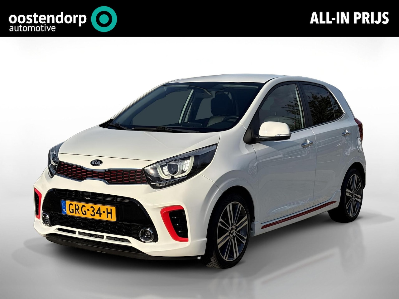 Kia Picanto - 1.2 CVVT GT-Line | Lederen bekleding | Achteruitrij camera | Navigatie | - AutoWereld.nl