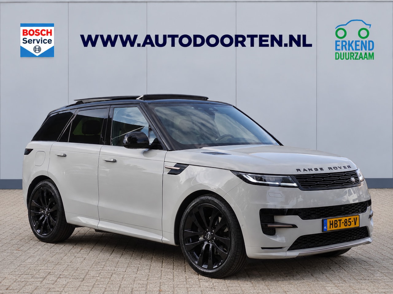 Land Rover Range Rover Sport - 3.0 P460e Dynamic HSE PHEV|Softclose|Klasse 5|23"|Borasco Grey - AutoWereld.nl