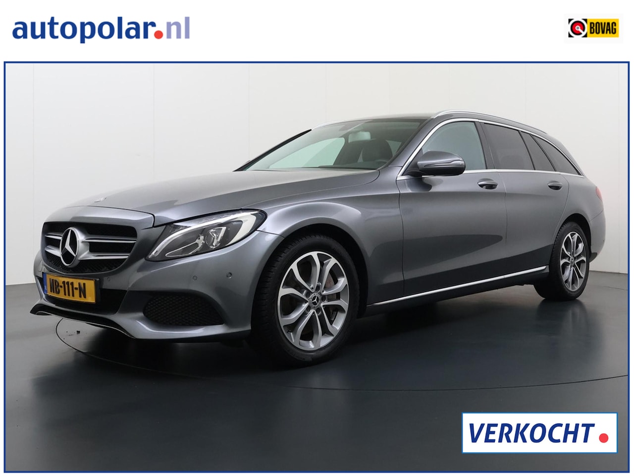 Mercedes-Benz C-klasse Estate - 350 e Lease Edition Trekhaak/Camera/Navi etc. - AutoWereld.nl