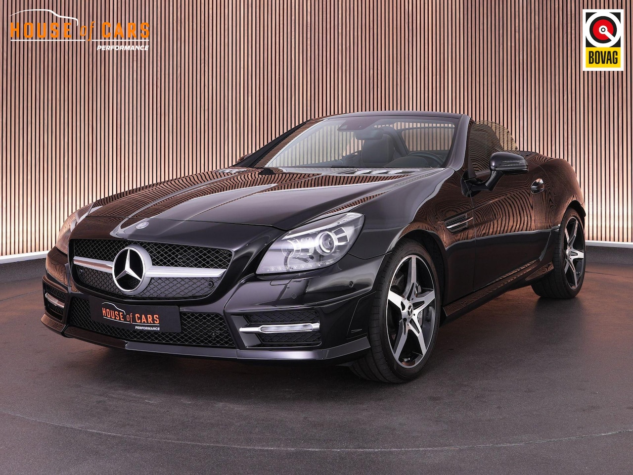 Mercedes-Benz SLK-klasse - 421pk 55 AMG |pano/vario dak|Harman&Kardon|leder|navi|memory|stoelverwarming|bluetooth|nav - AutoWereld.nl