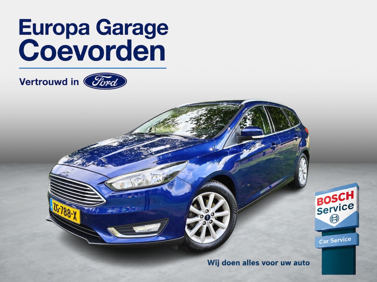 Ford Focus Wagon - 1.0 Titanium Edition | NIEUWE DISTRIBUTIE | CLIMA | CRUISE | HAAK |  STOELVERWARMING | - AutoWereld.nl