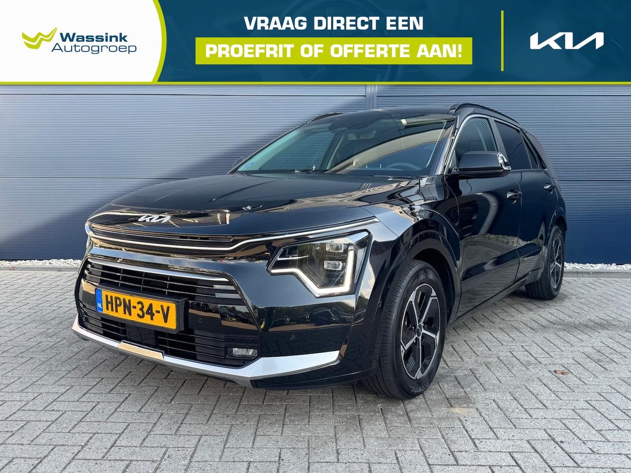 Kia Niro - 1.6 GDi Hybrid DynamicPlusLine Navigatie | Apple carplay/Android auto | Elektrische koffer - AutoWereld.nl
