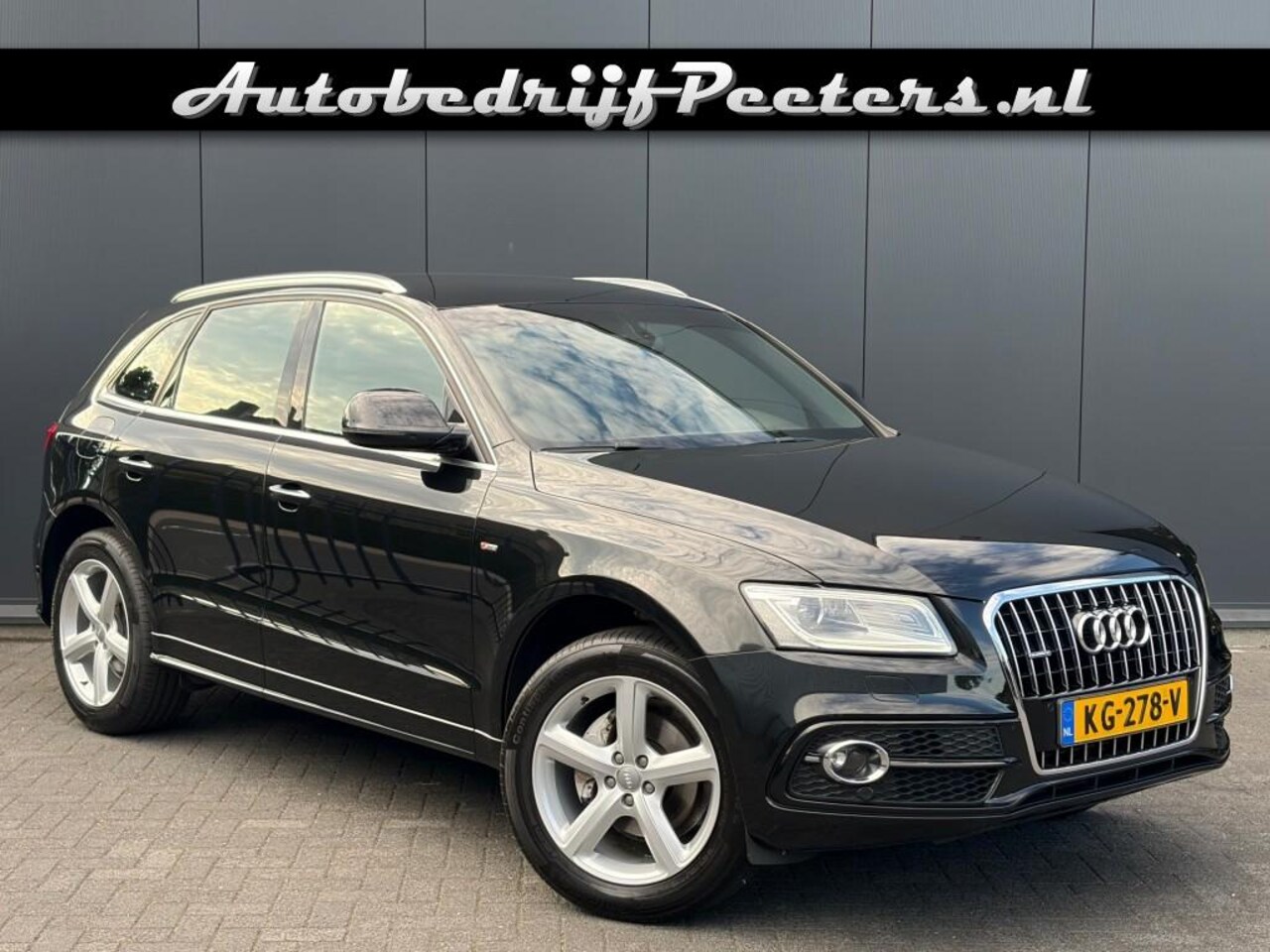 Audi Q5 - 2.0 Tfsi Q. S-Line 2e eig. NL-auto Leder Navi Xenon e.Trekhaak - AutoWereld.nl