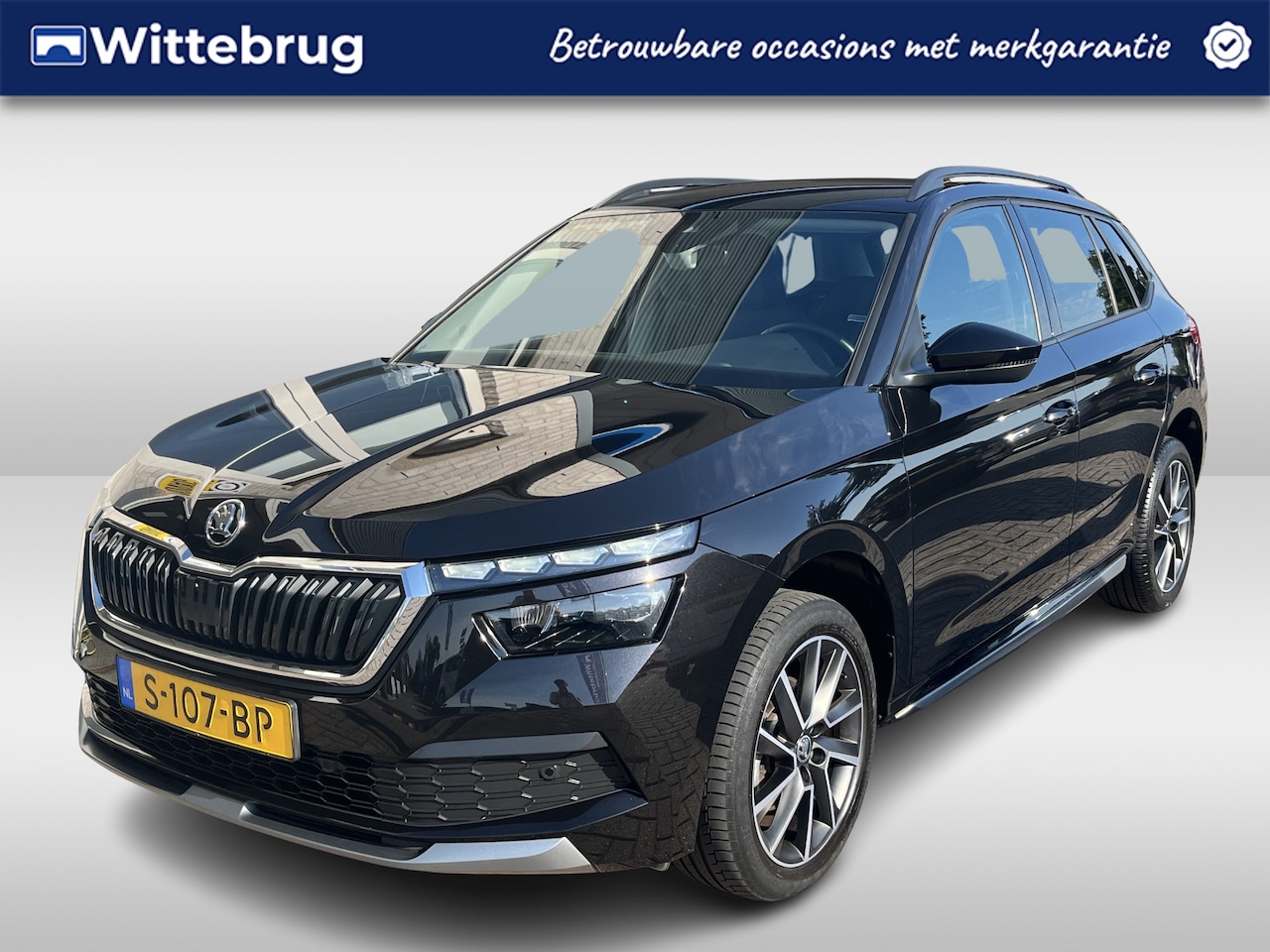 Skoda Kamiq - 1.0 TSI Business Edition / AUTOMAAT/ PARK. SENSOREN/ CRUISE/ STOELVERWARM./ SMARTLINK/ VIR - AutoWereld.nl