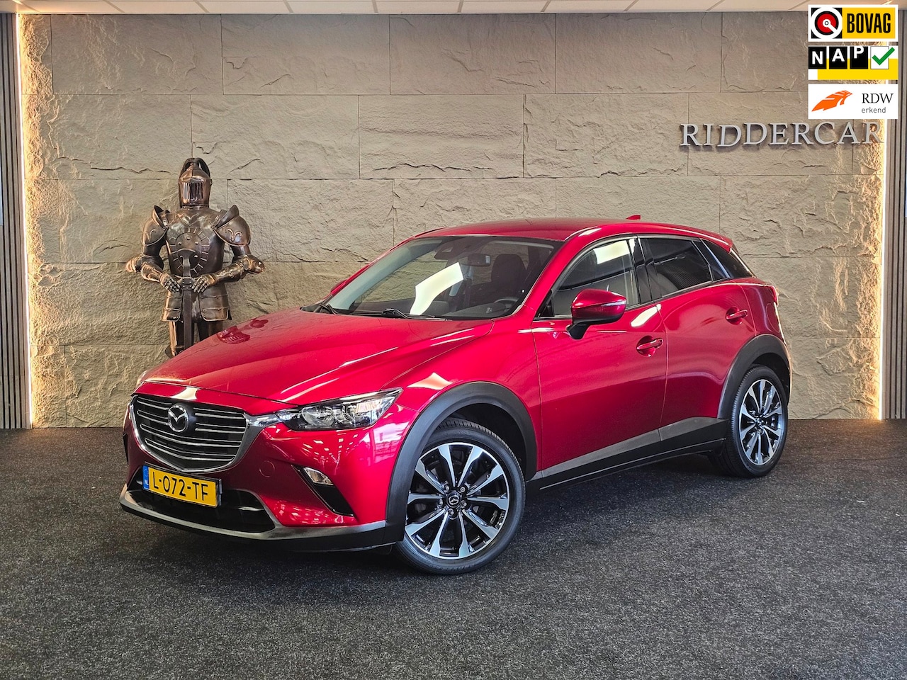 Mazda CX-3 - 2.0 SkyActiv-G 121 Sportive|GARANTIE|NAP|2E EIG|CRUISE|NAVI|STOELVERW - AutoWereld.nl