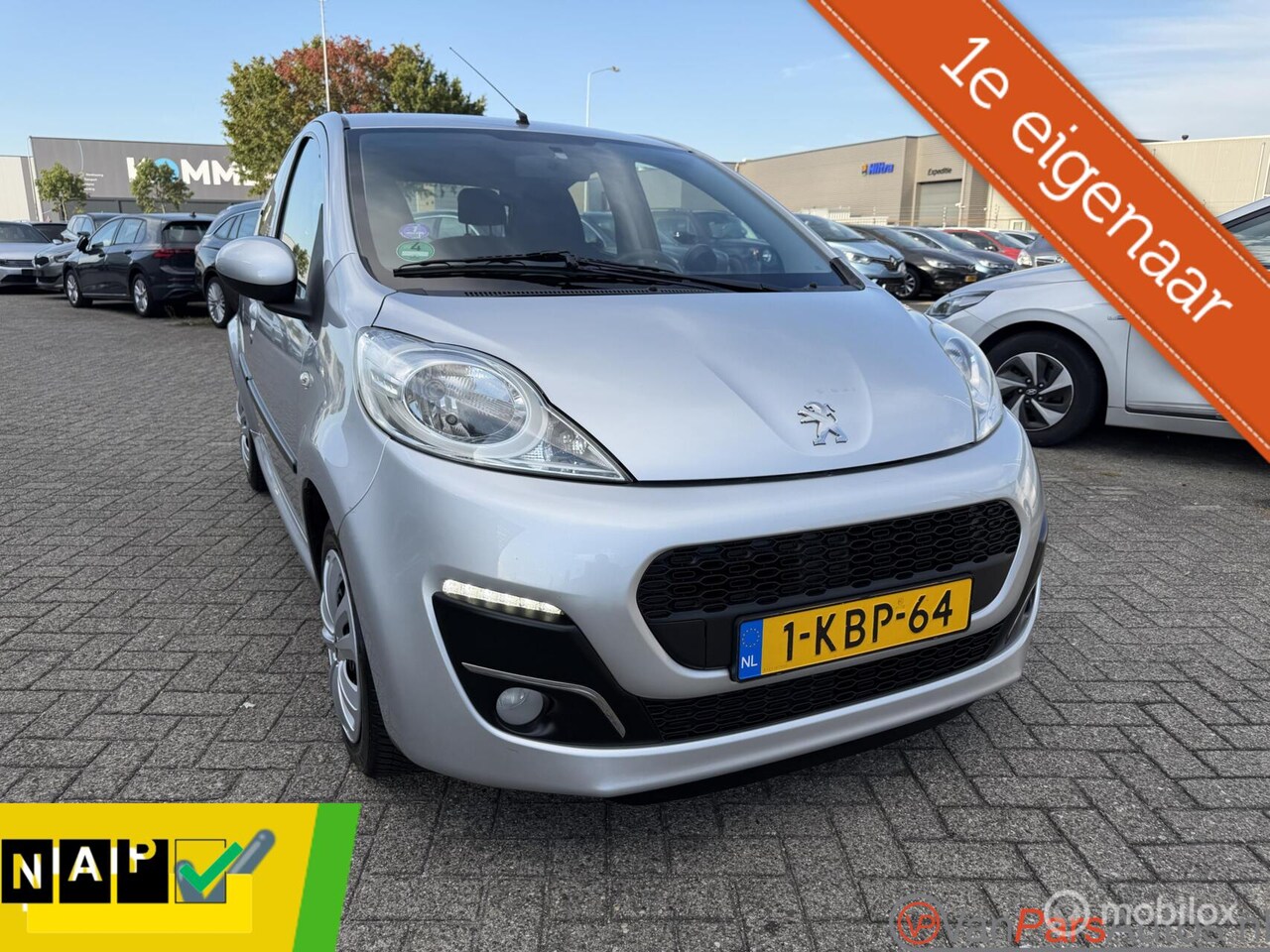 Peugeot 107 - 1.0 Active 1.0 Active,Airco-5drs,Led verlichting,1e eigenaar - AutoWereld.nl