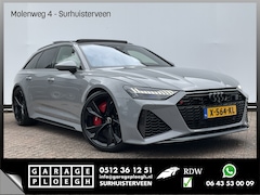 Audi RS6 - A 4.0 TFSI 600PK Ceramic HUD Carbon Nardo 4WS Pano.dak Softclose B&O 360° Dealer-Serviced