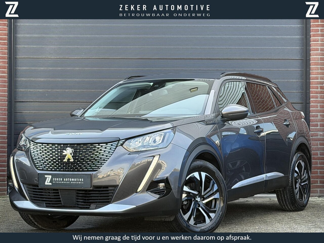 Peugeot 2008 - 1.2 PureTech Allure Automaat 130PK, Camera, Digitale Cockpit, Led, 1/2 Leder - AutoWereld.nl