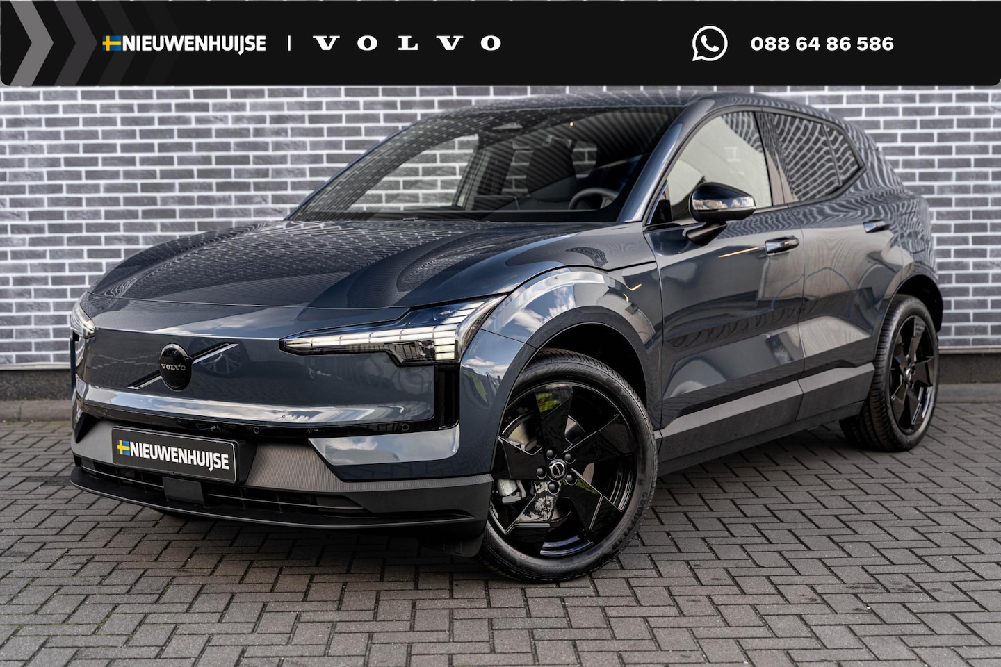 Volvo EX30 - P5 Long Range Plus Black Edition Europa 69 kWh | Harman Kardon Audio | Adaptieve Cruise Co - AutoWereld.nl