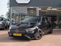 Mercedes-Benz A-klasse - 180 AMG Line Automaat | Navigatie | CarPlay | Facelift | Zwart | Vol opties | Inruil mogel