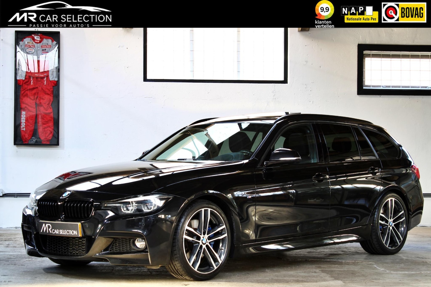 BMW 3-serie Touring - 318i High Executive M Sport | 19" | HUD | Panoramadak | Trekhaak | NL Geleverd - AutoWereld.nl