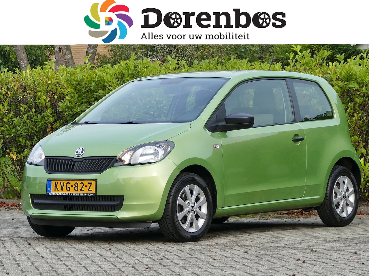 Skoda Citigo - 1.0 Greentech | airco | lichtmetalen velgen - AutoWereld.nl