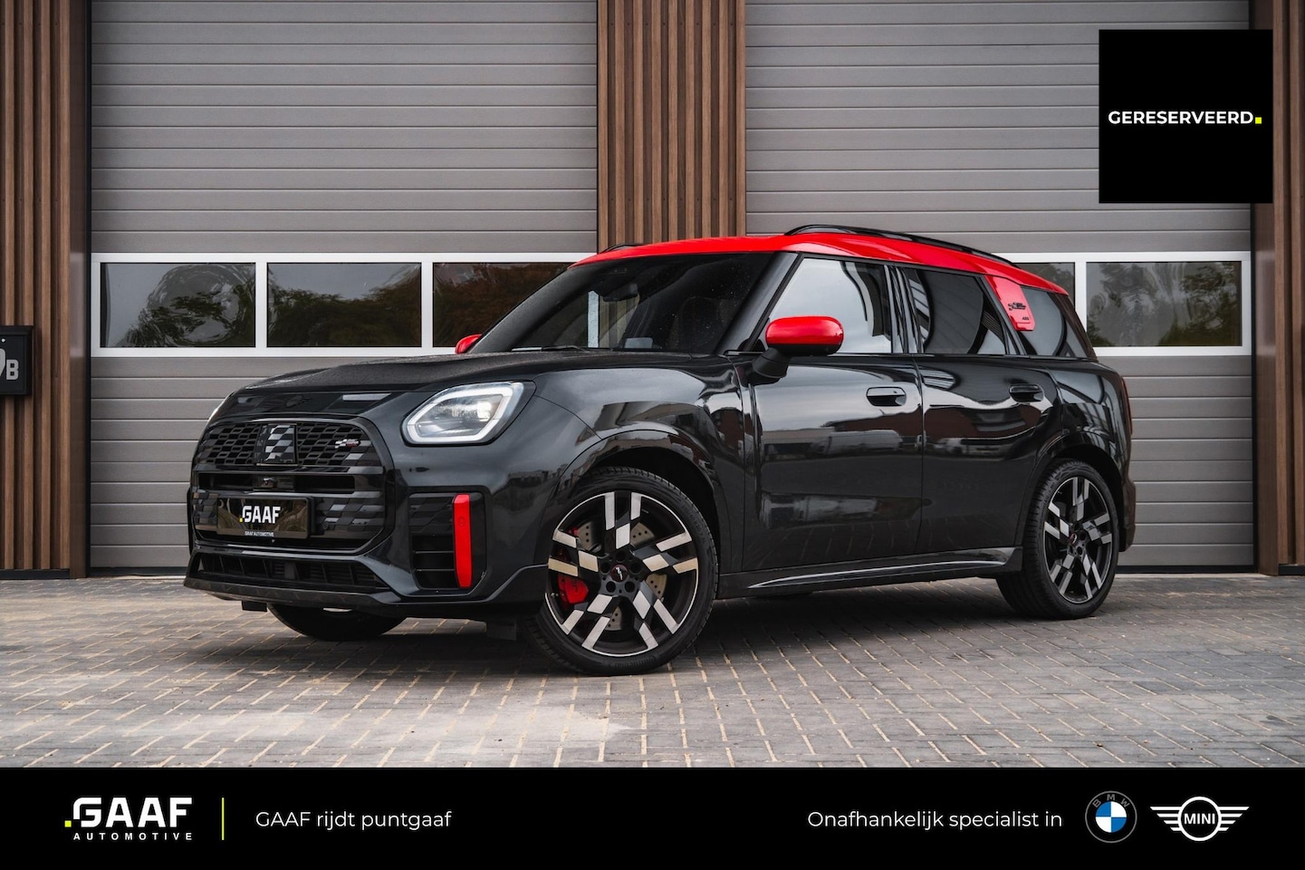 MINI Countryman - John Cooper Works ALL4 |Pack XL | Panoramadak | HUD | HK | Trekhaak | 360Camera - AutoWereld.nl