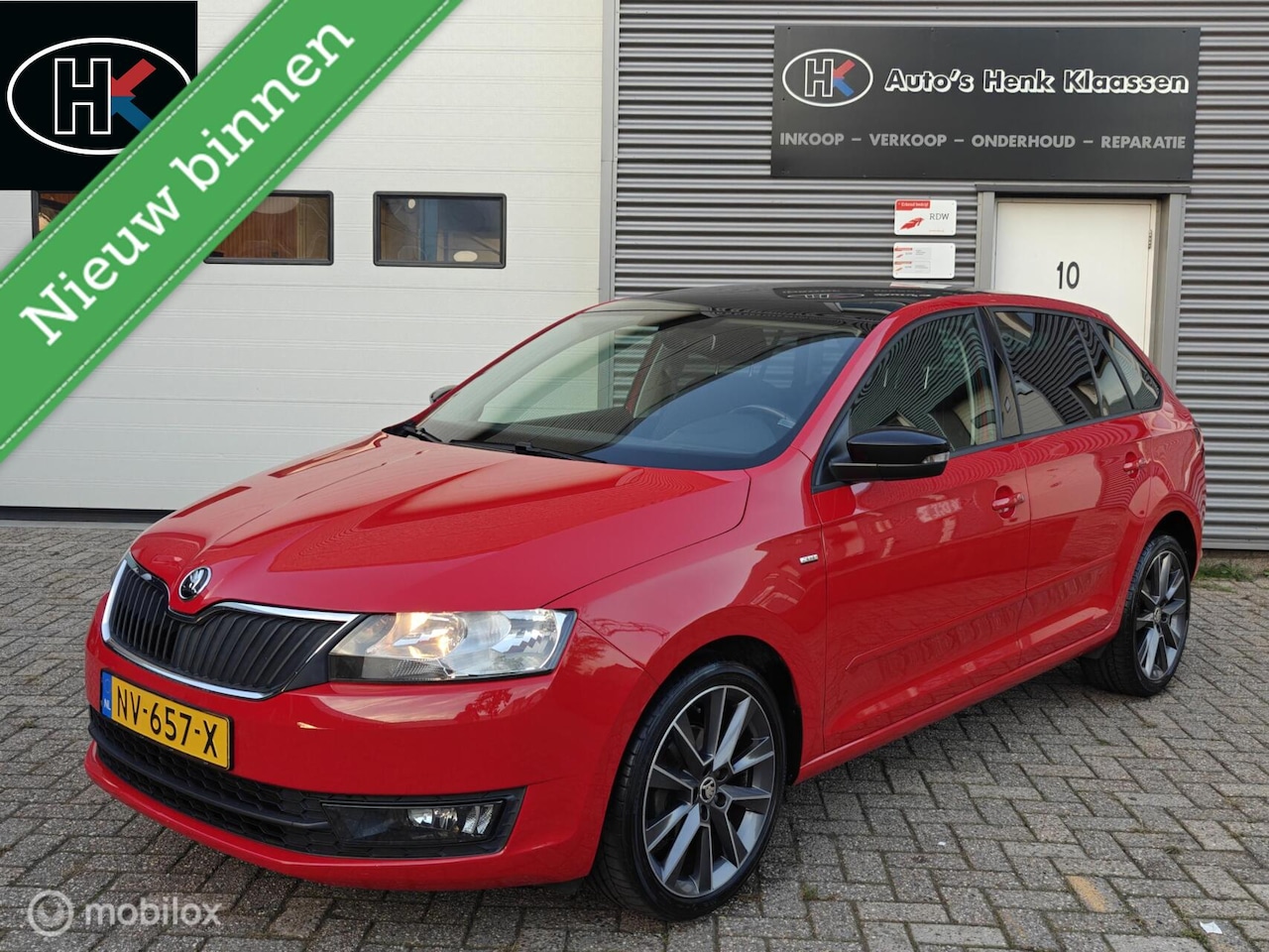 Skoda Rapid Spaceback - 1.2TSi DSG7 AUTOMAAT GT CLIMA PDC Pano - AutoWereld.nl