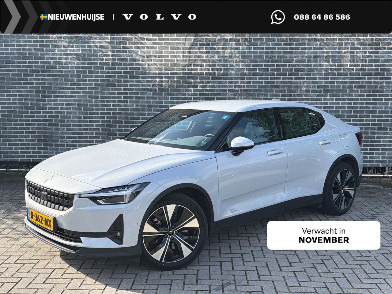 Polestar 2 - Long Range Single Motor 78 kWh | 360 Graden Camera | Parkeersensoren | Keyless Entry | Ele - AutoWereld.nl