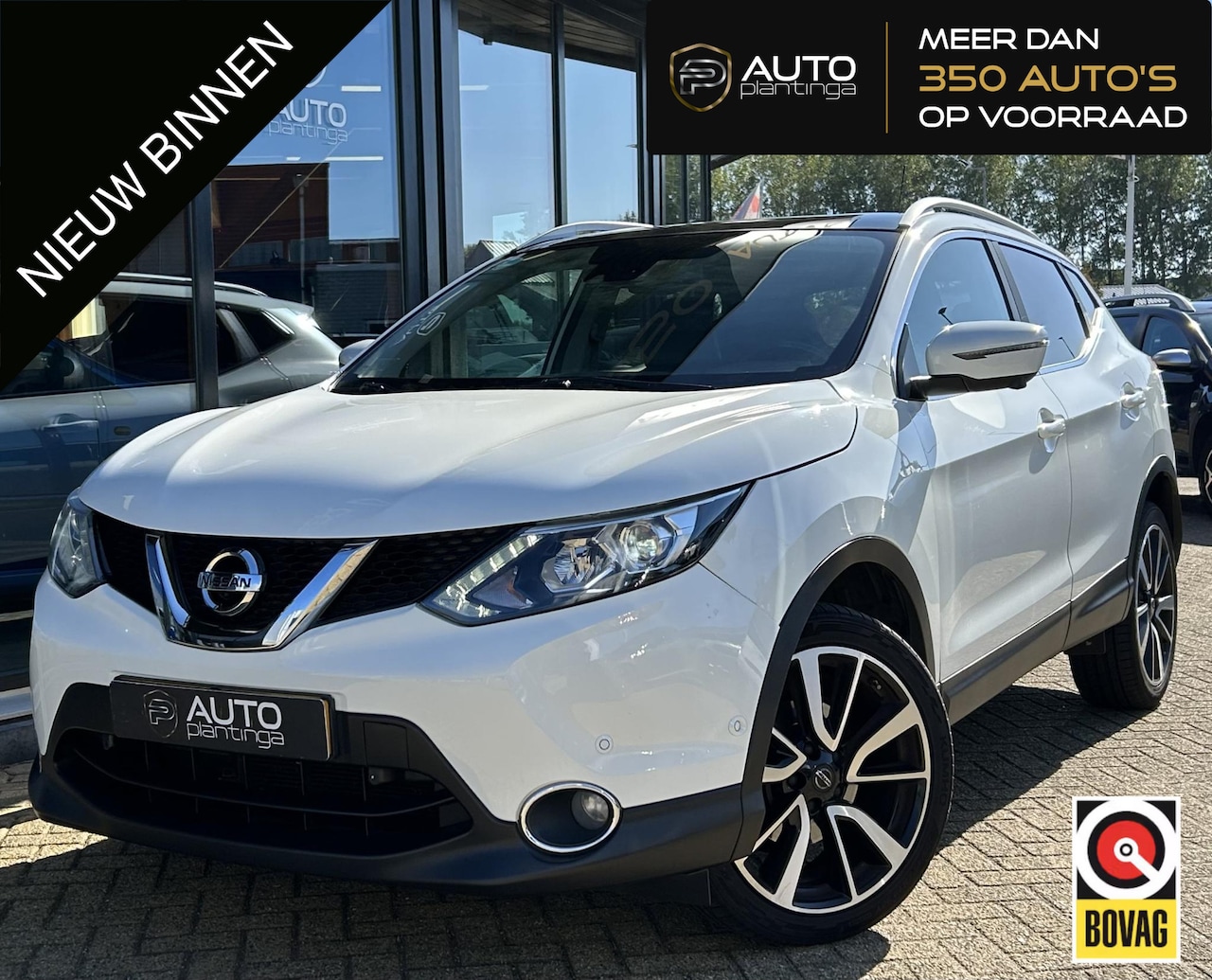 Nissan Qashqai - 1.2 Tekna 116PK | 1e Eigenaar | NL AUTO | NAP | Onderhoudshistorie | 360 Camera | PANO | L - AutoWereld.nl