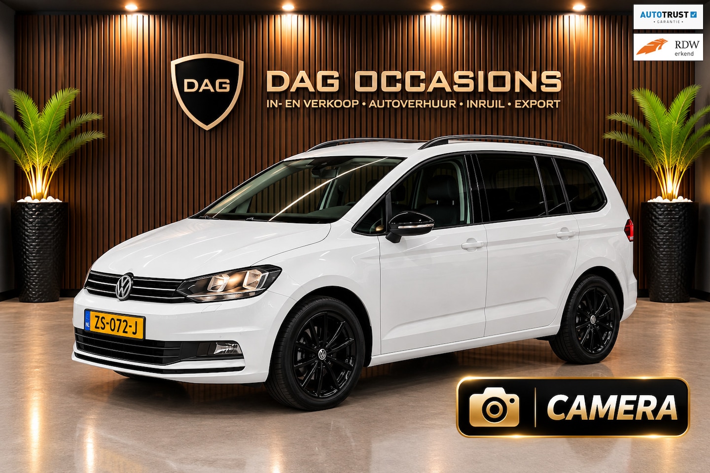 Volkswagen Touran - 1.5 TSI 150PK | DSG | CAMERA | ADAPTIVE CRUISE - AutoWereld.nl