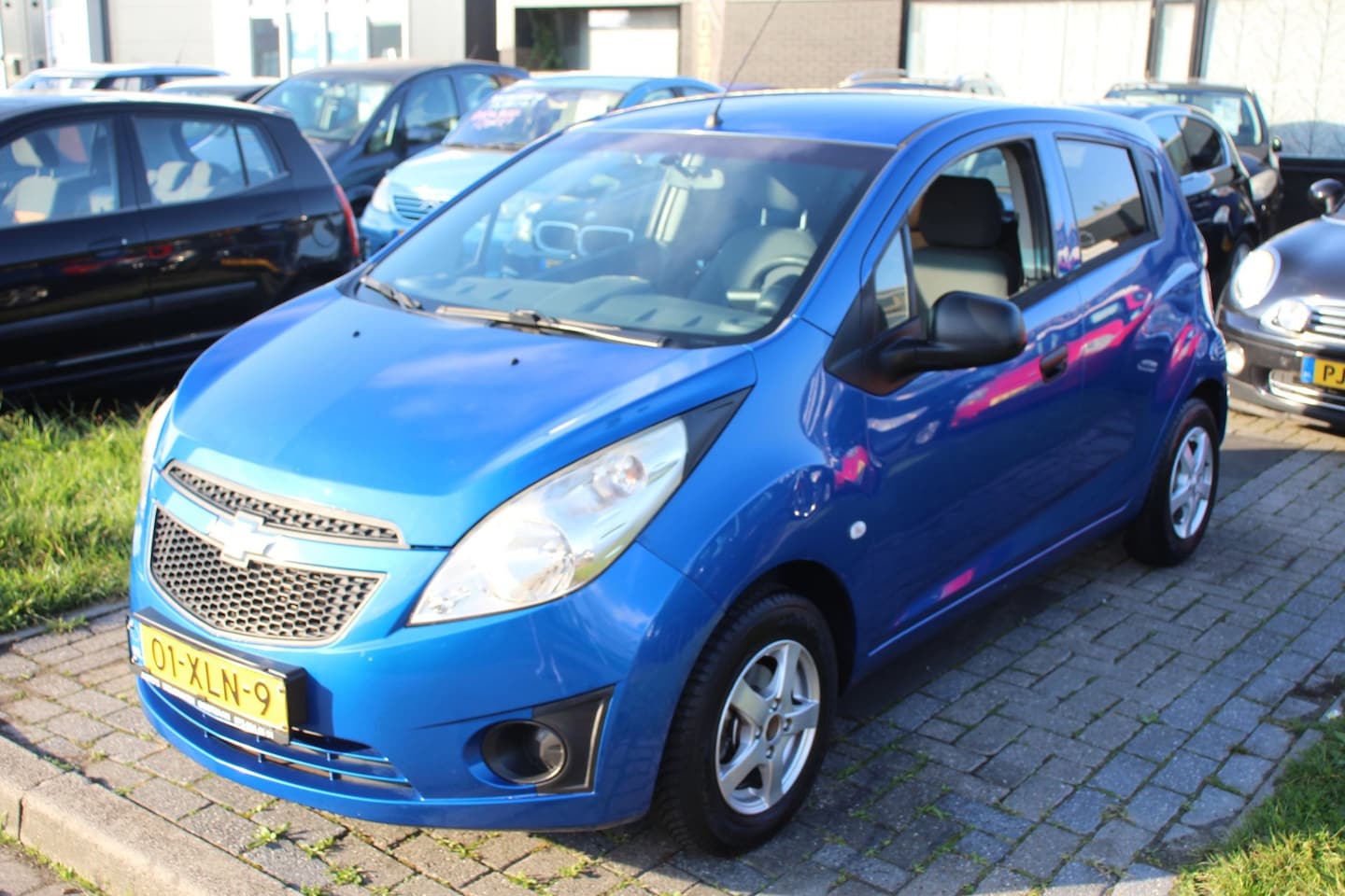 Chevrolet Spark - 1.0 16V LS Bi-Fuel Airco LM-Velgen Elec pakket NAP APK - AutoWereld.nl