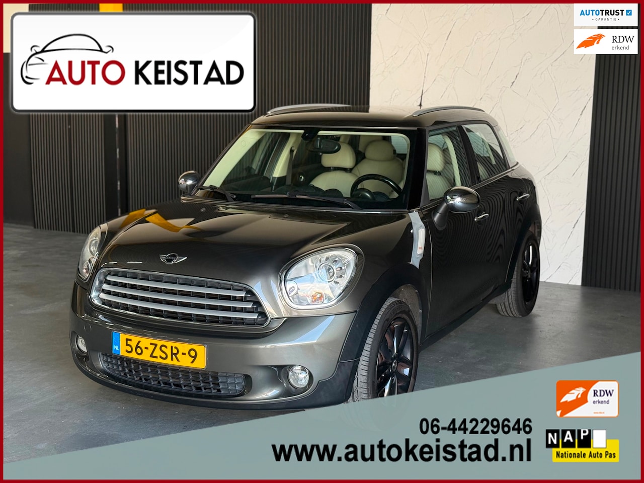 MINI Countryman - 1.6 Cooper CHILI LEDER/NAVIGATIE/XENON! NETTE STAAT! - AutoWereld.nl