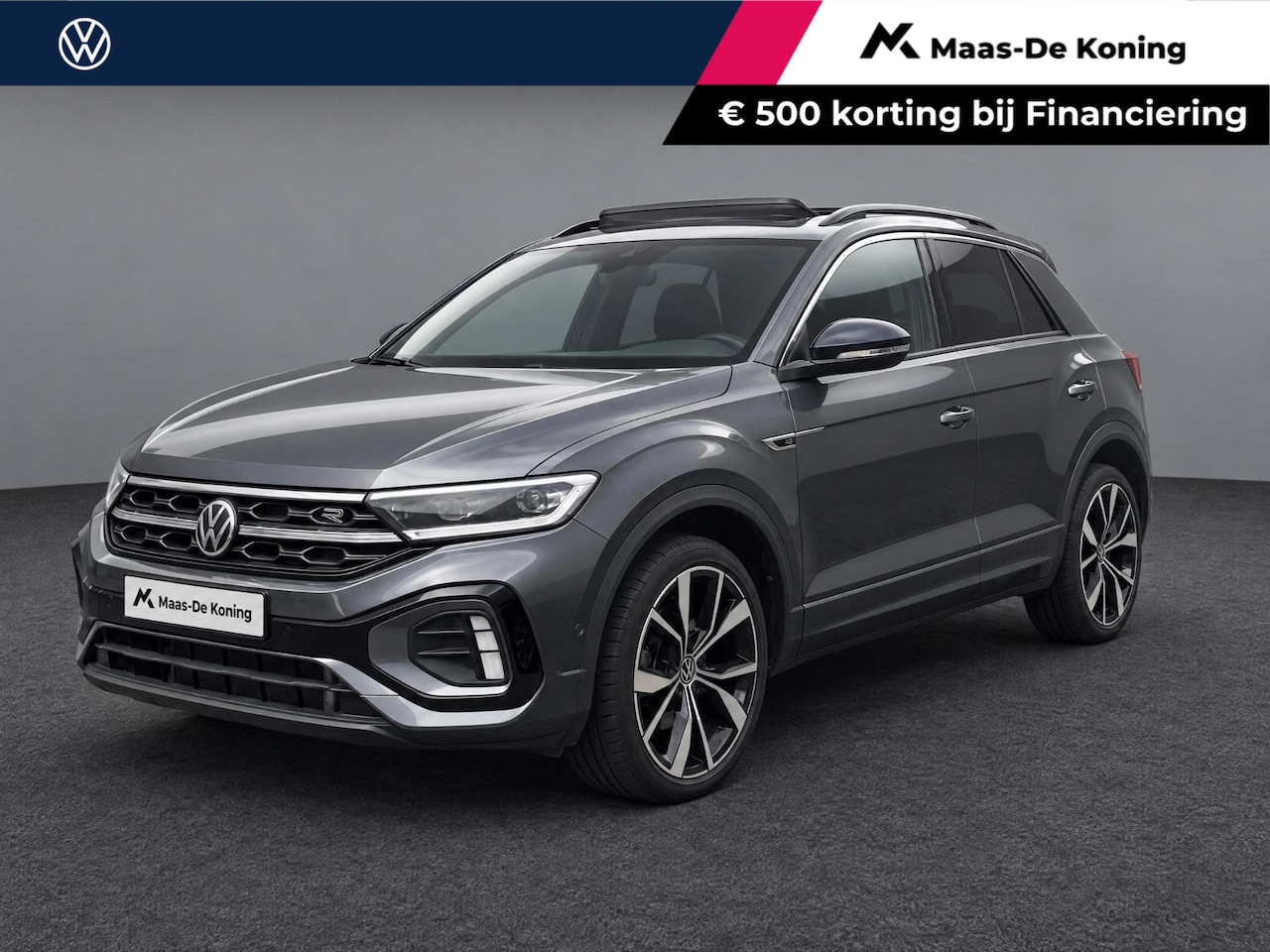 Volkswagen T-Roc - 1.5 TSI 150pk DSG R-Line · Panoramadak · Camera · Dodehoeksensor · Keyless · Apple/Android - AutoWereld.nl