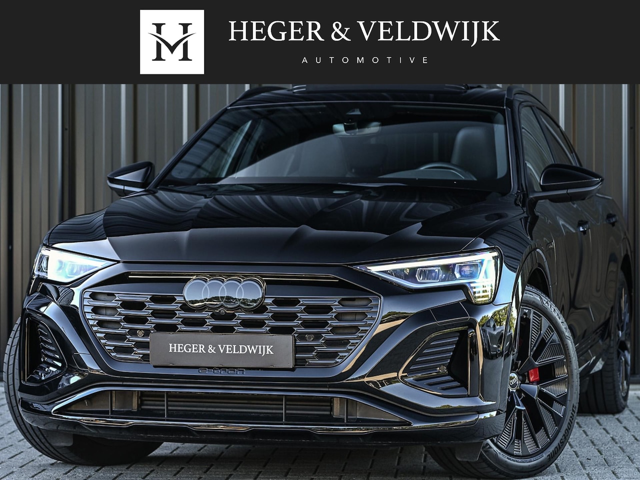Audi Q8 Sportback e-tron - 55 quattro S Edition 115 kWh 408pk | Panoramadak | 360 Camera | Luchtvering | Adaptive Cru - AutoWereld.nl