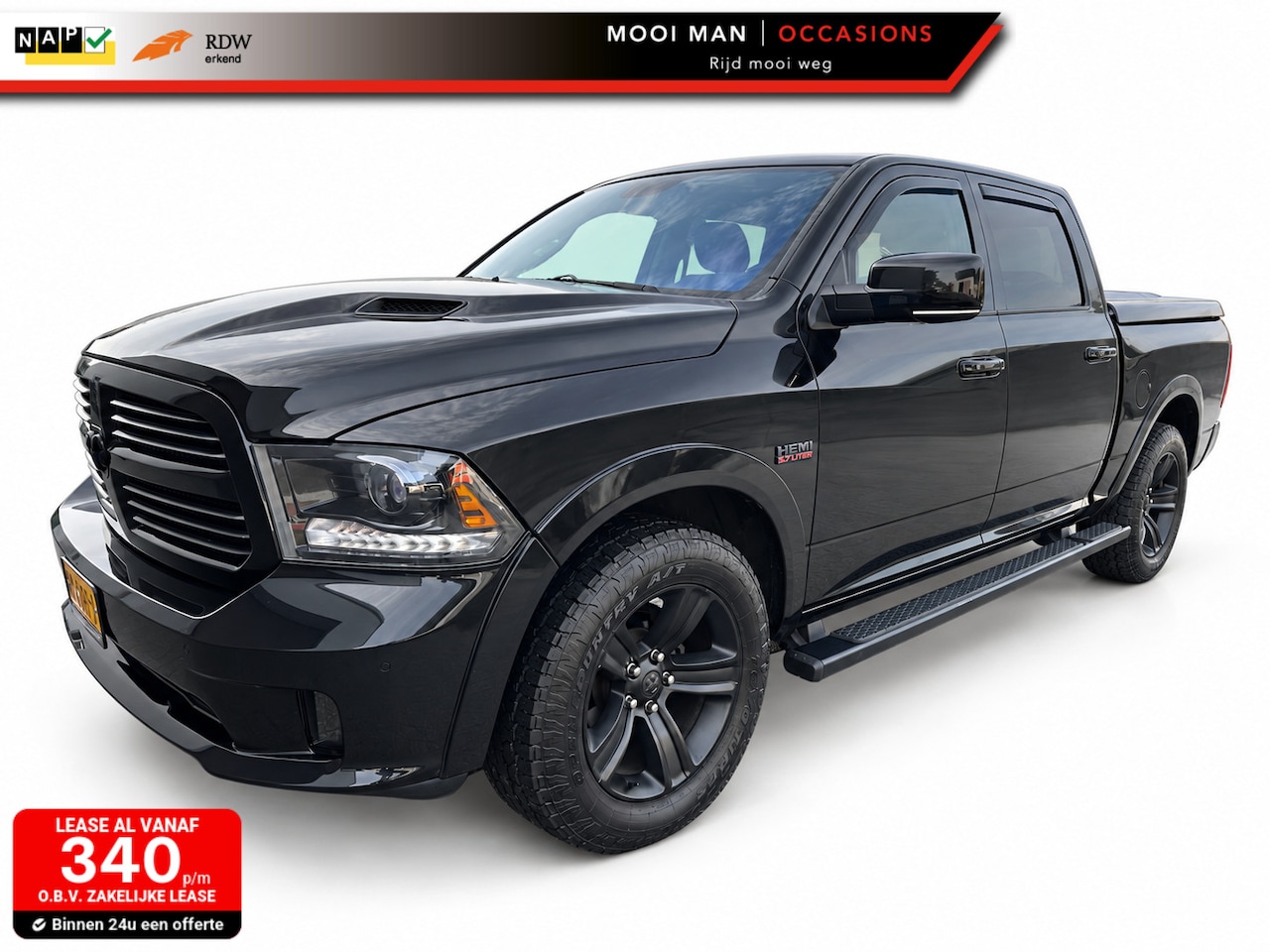 Dodge Ram 1500 - 5.7 V8 Sport Crew Cab 6'4 Marge - AutoWereld.nl