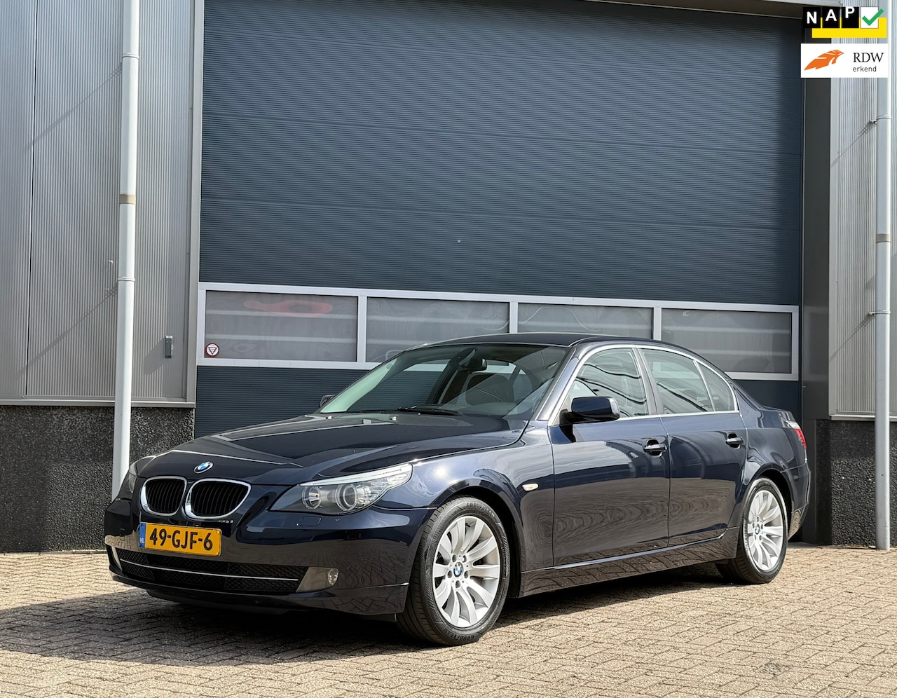 BMW 5-serie - 520i Corporate Business Line bj.2008 Autom|Navi|Camera|Nap - AutoWereld.nl