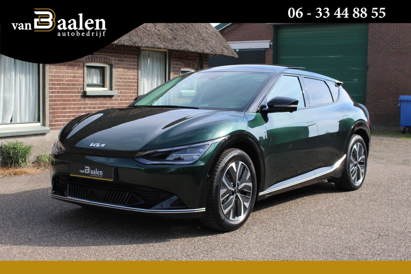 Kia EV6 - Plus 77.4 kWh EARTH SOh 93.1% PANO LEER NAVI 66000KM!!! - AutoWereld.nl
