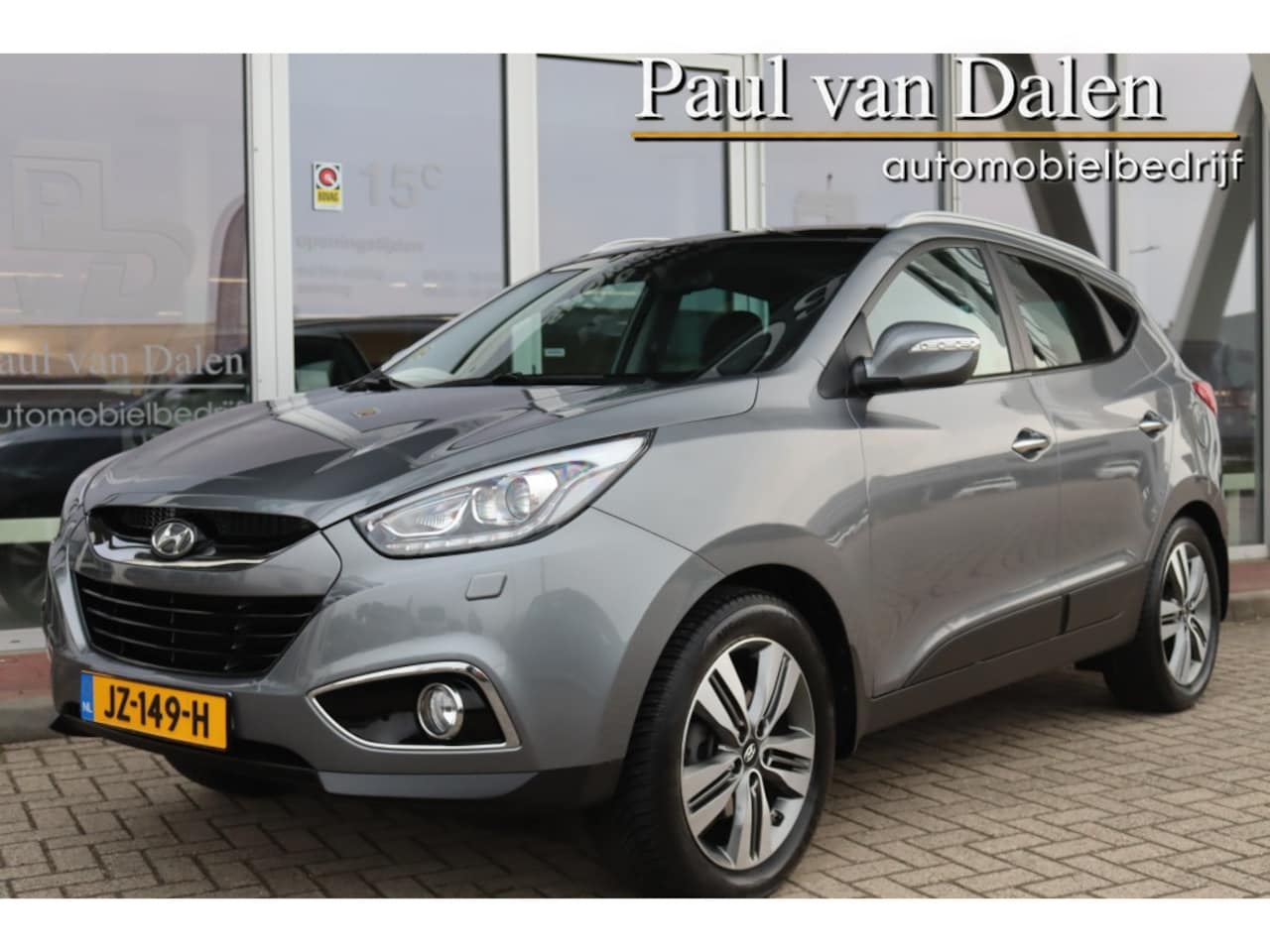 Hyundai ix35 - 2.0i 166PK AUTOMAAT i-CATCHER Panodak | Trekhaak | Navi | Leer | Stoelverw.| Cruise | Came - AutoWereld.nl