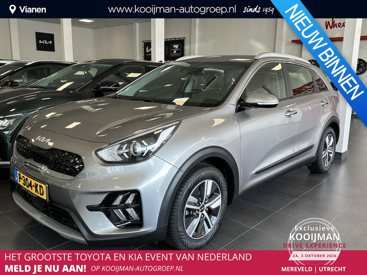 Kia Niro - 1.6 GDi Hybrid DynamicLine 1.6 GDi Hybrid DynamicLine - AutoWereld.nl