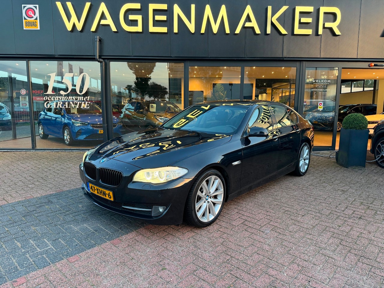 BMW 5-serie - 528i Executive AUT|NAVI|Cruise|VolledigOnderhoud - AutoWereld.nl