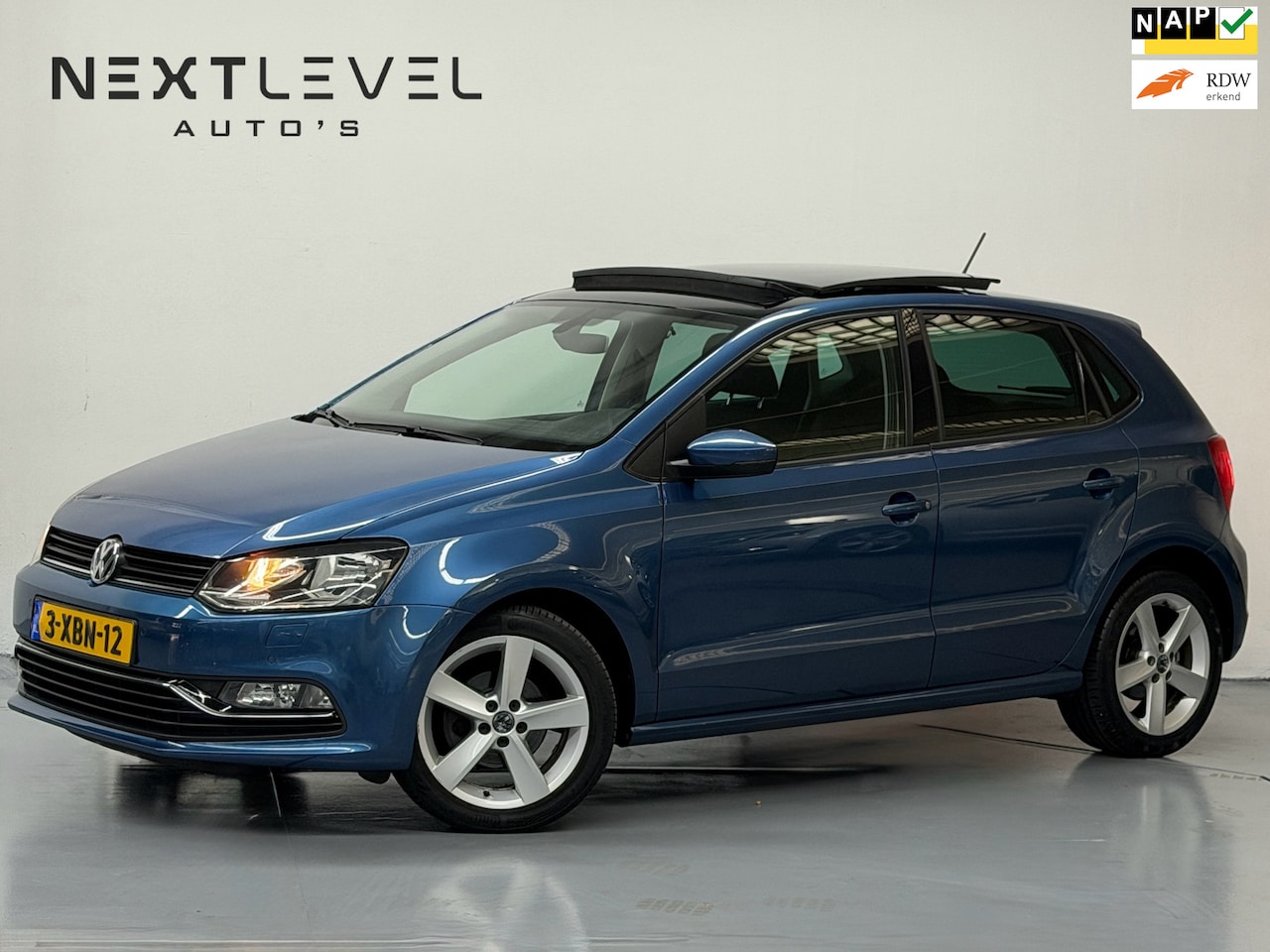 Volkswagen Polo - 1.2 TSI Highline DSG PANO Stoelverwarming Cruise ClimaatControl - AutoWereld.nl