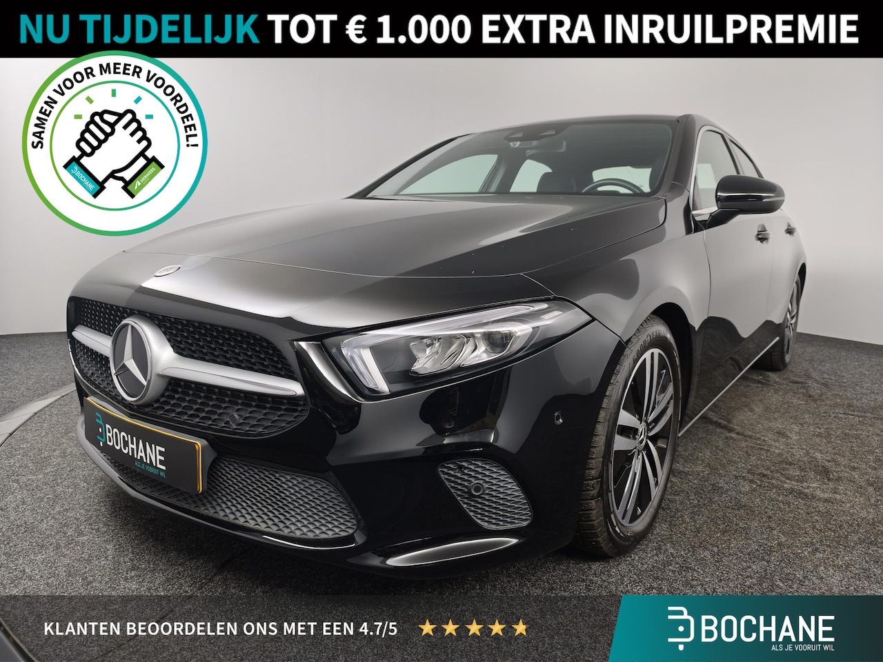 Mercedes-Benz A-klasse - 180 Business Solution Luxury | Panoramadak | Leder | Camera | Stoelverwarming - AutoWereld.nl