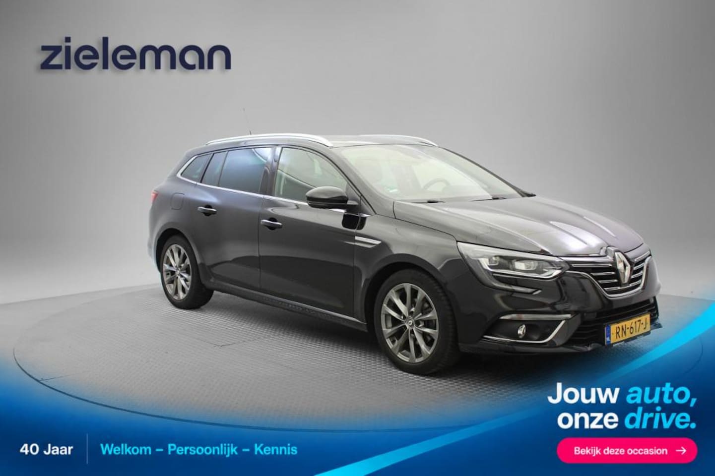 Renault Mégane - GT-Line 1.2 TCe Serie Signature Exclusiv - Bose, Camera, Leer, Stoelverw. Trekhaak - AutoWereld.nl