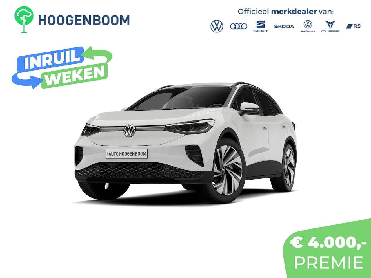 Volkswagen ID.4 - Pro Limited Edition | 'App-Connect' draadloze smartphone integratie | Achterbank in ongeli - AutoWereld.nl