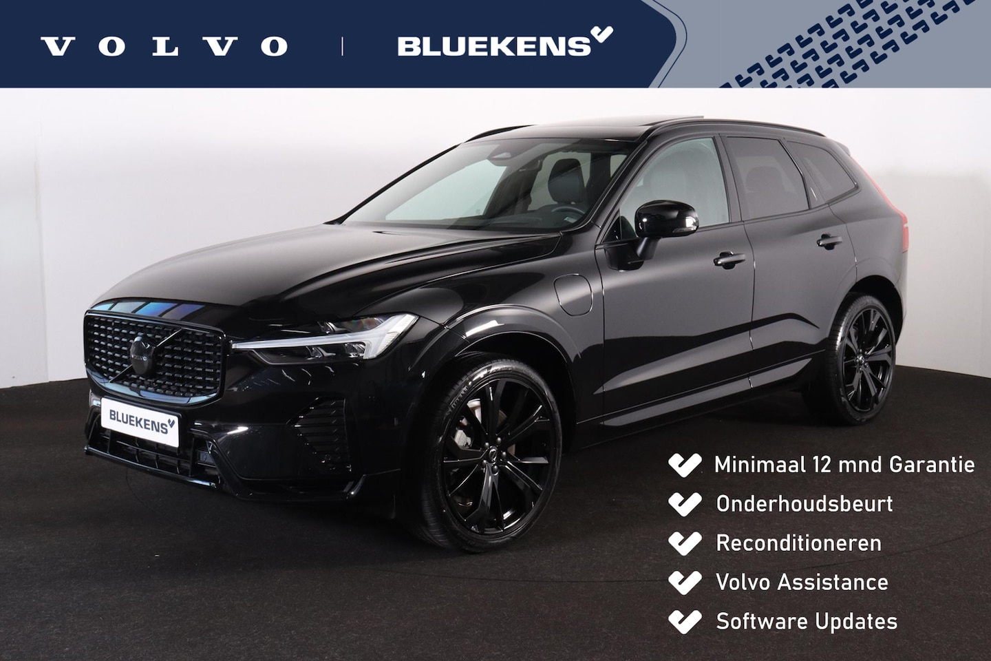 Volvo XC60 - T6 Recharge AWD Ultra Black Edition - Panorama/schuifdak - IntelliSafe Assist & Surround - - AutoWereld.nl