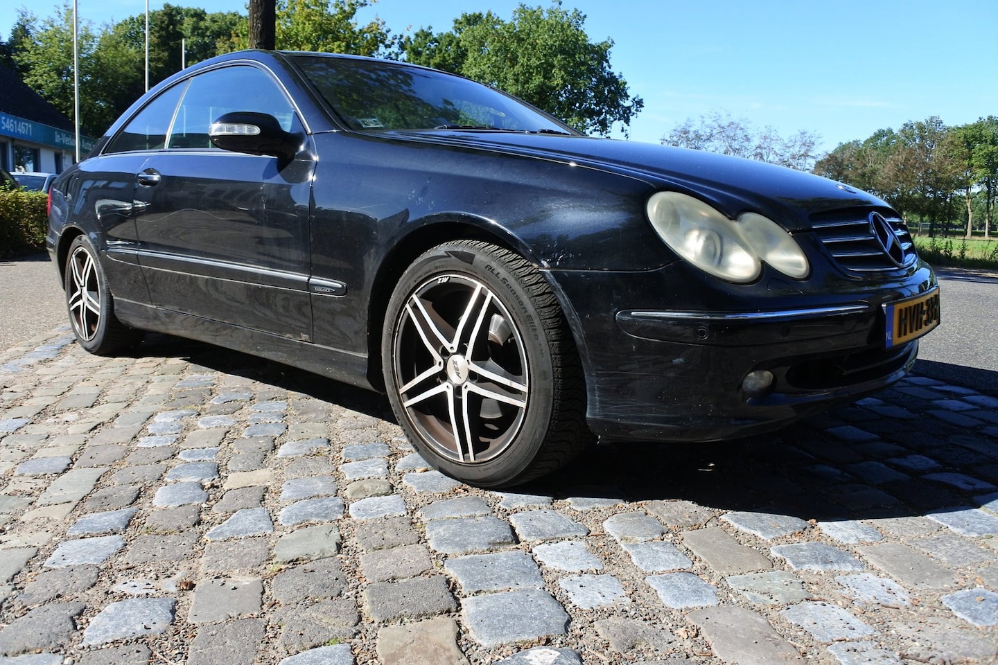 Mercedes-Benz CLK-klasse Coupé - 200 K. Elegance automaat leer goed rijdend - AutoWereld.nl