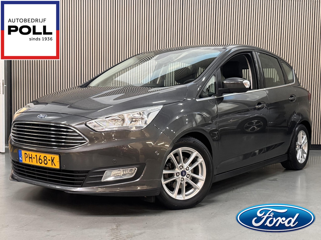 Ford C-Max - 125pk Titanium Navi Trekhaak Winter & Parking pack Apple Carplay Dealeronderhouden - AutoWereld.nl