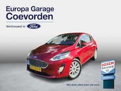 Ford Fiesta - 1.0 EB 100PK Titanium | DEALER OND | ADAP. CRUISE | TREKHAAK | CAMERA | CLIMA | VOORRUIT V