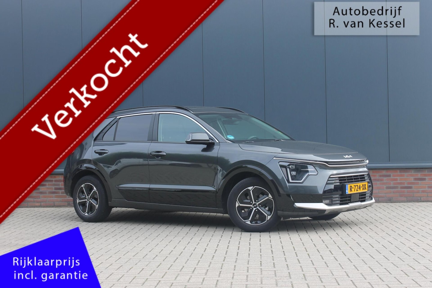 Kia Niro - 1.6 GDi Hybrid DynamicPlusLine I Leer I Schuifdak I HUD I 1e Eigenaar I NL-auto - AutoWereld.nl
