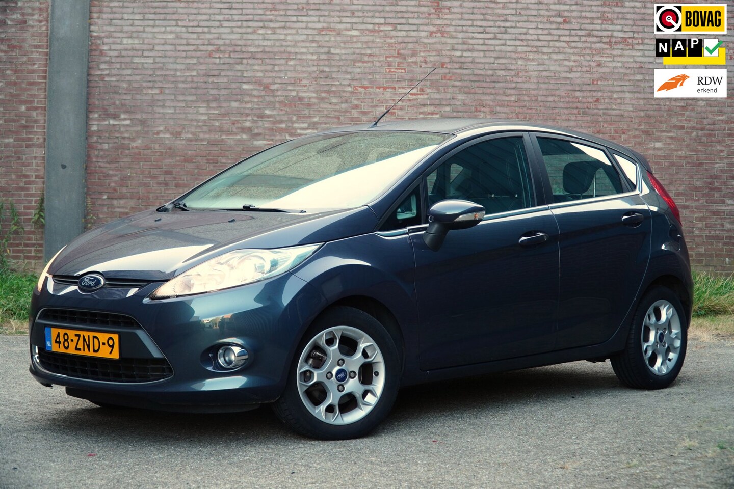 Ford Fiesta - 1.25 Titanium 1.25 Titanium, Climat, Cruise, Voorruitverwarming, LM Velgen, Ned. Auto - AutoWereld.nl