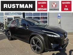 Nissan Qashqai - 1.3 MHEV Xtronic Tekna Plus op 19"All-Season Leder pano
